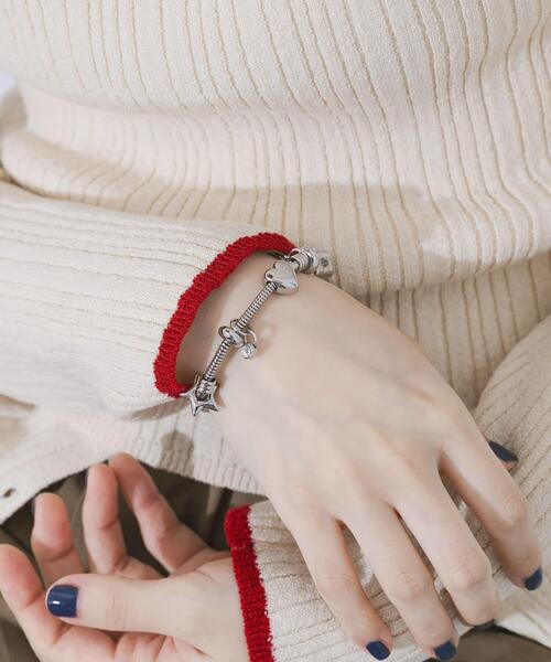 SMELLY（スメリー）の「ジャラジャラチャームブレスレット（ブレスレット・レディース・シルバー・-）」の9枚目の写真