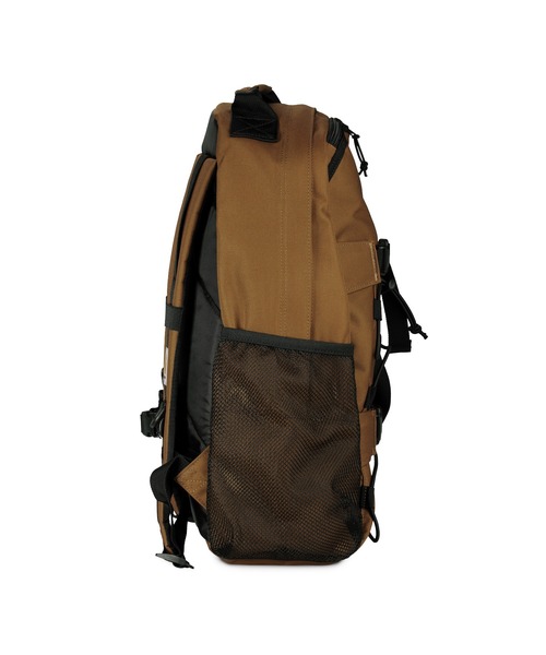 Carhartt WIP(カーハートダブリューアイピー)の「Kickflip Backpack(バックパック/リュック・メンズ・ブラウン/カーキ・FREE/ONE SIZE)」の5枚目の写真