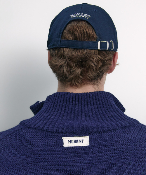 NOHANT（ノアン）の「90s QUARTER-ZIP KNIT NAVY（ニット/セーター・レディース・ネイビー・SMALL/MEDIUM）」の4枚目の写真