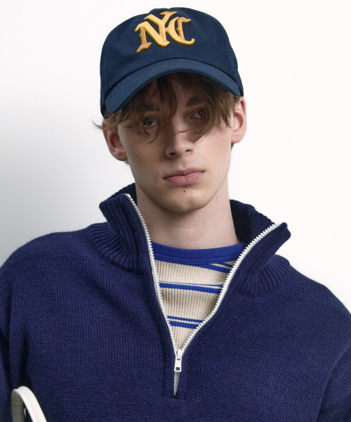 NOHANT（ノアン）の「90s QUARTER-ZIP KNIT NAVY（ニット/セーター・レディース・ネイビー・SMALL/MEDIUM）」の5枚目の写真