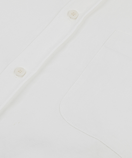 LETTERCOMO(レテルコモ)の「エッセンシャルテンセルシャツアイボリー(シャツ/ブラウス・レディース・その他・MEDIUM/LARGE)」の5枚目の写真