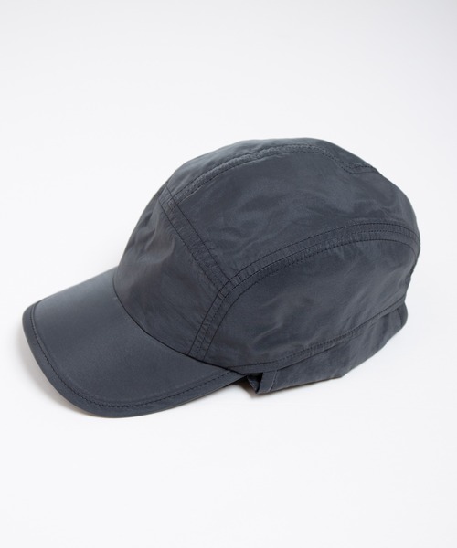 RACAL(ラカル)の「Ear Tab Shiny Summer Cap / 耳当て付きシャイニーサマーキャップ(キャップ・レディース・ネイビー/アイボリー/ブラック・FREE)」の19枚目の写真