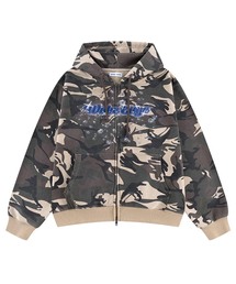WOKE EDGE / ウォークエッジ DIAMOND LOGO ZIP HOODIE