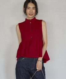 Firsthand | Firsthand/ファーストハンド ジャパンメイド ホールガーメント ペプラム ベスト(ベスト)