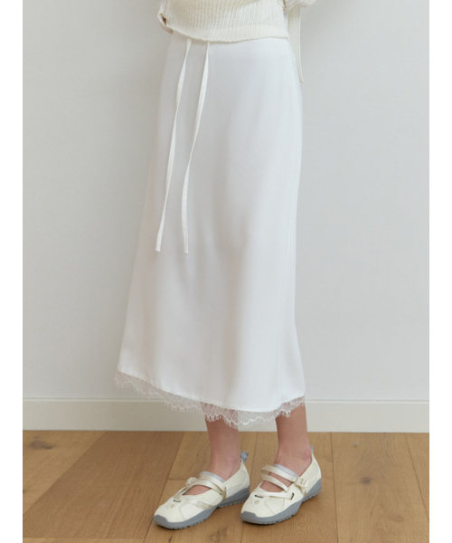 RE_L（リエル）の「[4th] Oly lace H skirt (white)（スカート・レディース・その他・SMALL/MEDIUM）」の2枚目の写真