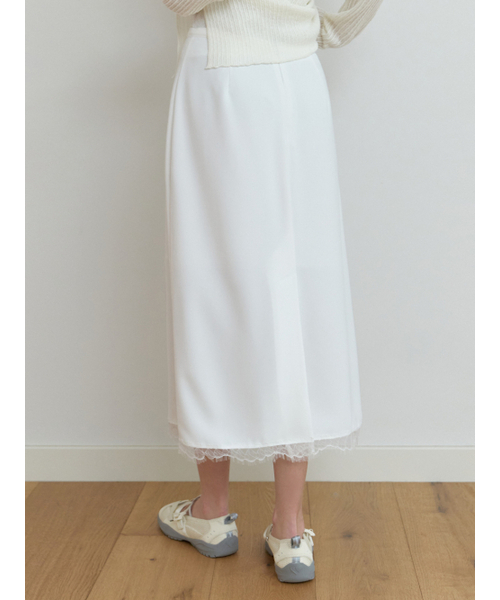 RE_L（リエル）の「[4th] Oly lace H skirt (white)（スカート・レディース・その他・SMALL/MEDIUM）」の4枚目の写真