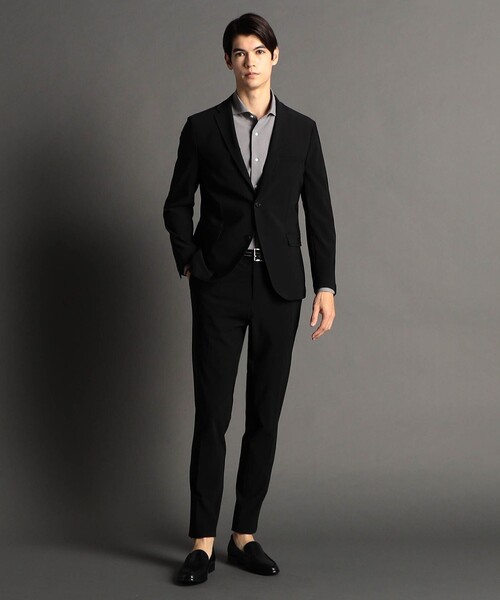 MONSIEUR NICOLE（ムッシュニコル）の「【ex/tra】DotAirサッカー カッタウェイカラーシャツ（シャツ/ブラウス・メンズ・ブルー/ホワイト/ライトグレー・MEDIUM/LARGE/SMALL/X-LARGE）」の6枚目の写真