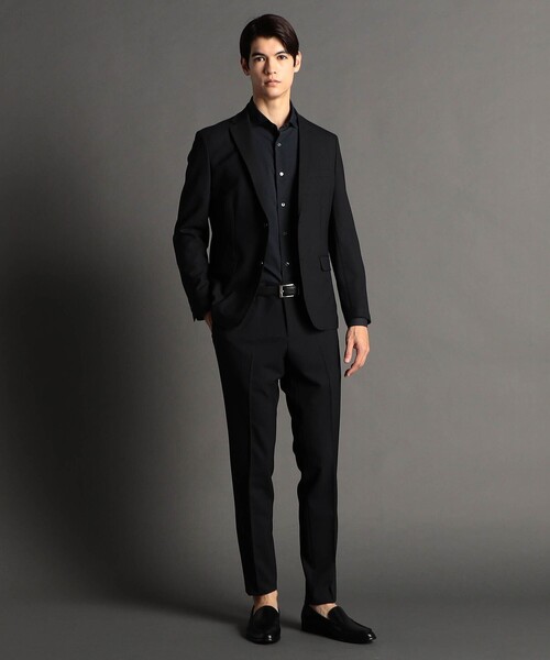 MONSIEUR NICOLE（ムッシュニコル）の「【ex/tra】DotAirサッカー カッタウェイカラーシャツ（シャツ/ブラウス・メンズ・ブルー/ホワイト/ライトグレー・MEDIUM/LARGE/SMALL/X-LARGE）」の7枚目の写真