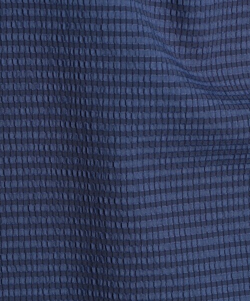 MONSIEUR NICOLE（ムッシュニコル）の「【ex/tra】DotAirサッカー カッタウェイカラーシャツ（シャツ/ブラウス・メンズ・ブルー/ホワイト/ライトグレー・MEDIUM/LARGE/SMALL/X-LARGE）」の17枚目の写真