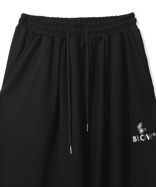 BLOW（ブロウ）の「LENTICULAR LOGO SWEAT PANTS（スウェットパンツ・メンズ・ブラック/グレー・FREE）」の6枚目の写真