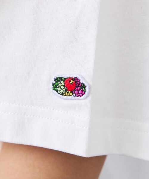 FRUIT OF THE LOOM（フルーツオブザルーム）の「【FRUIT OF THE LOOM/フルーツ・オブ・ザ・ルーム】バックロゴメッセージTシャツ/ユニセックス（Tシャツ/カットソー・メンズ・チャコールグレー/イエロー/ホワイト・M/L）」の8枚目の写真