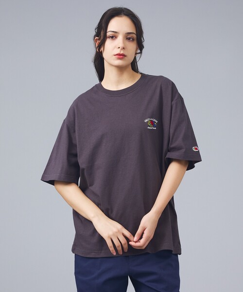 FRUIT OF THE LOOM（フルーツオブザルーム）の「【FRUIT OF THE LOOM/フルーツ・オブ・ザ・ルーム】バックロゴメッセージTシャツ/ユニセックス（Tシャツ/カットソー・メンズ・チャコールグレー/イエロー/ホワイト・M/L）」の13枚目の写真