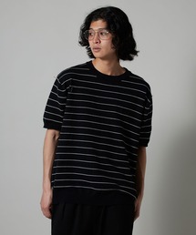 OK YESTERDAY（オッケーイエスタデイ）の「OK YESTERDAY / オーケー イエスタデイ ショートスリーブ ボーダーニット / SHORT-SLEEVE BORDER KNIT 2026年春夏（ニット/セーター）」