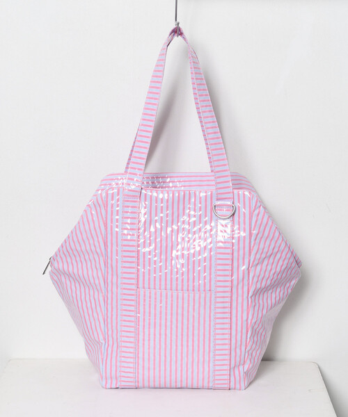 Firsthand（ファーストハンド）の「Firsthand/ファーストハンド ラミネート加工 ビッグトートバッグ（トートバッグ・レディース・ベージュ/ネイビー/ピンク・ONE SIZE）」の19枚目の写真