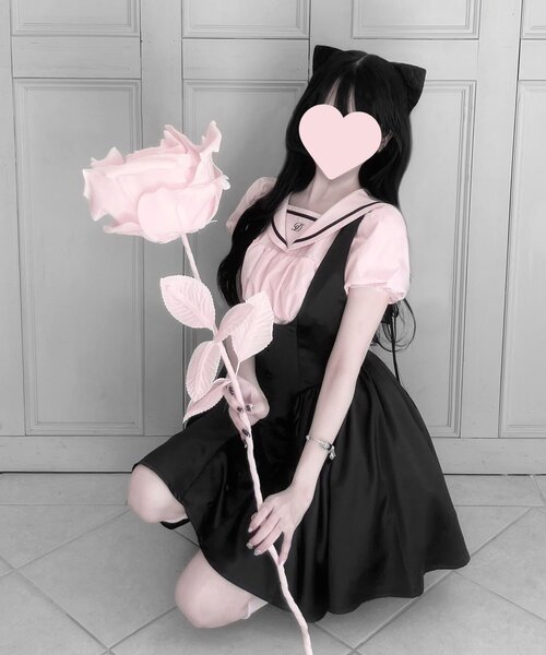 【インフルエンサー企画】miko doll satin dress