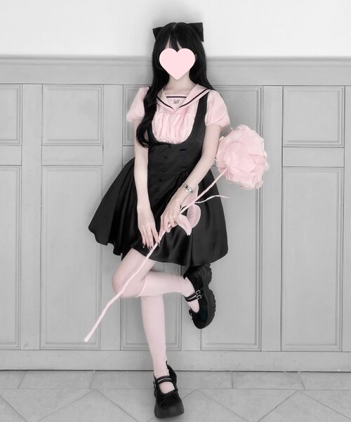 セール】【インフルエンサー企画】miko doll satin dress（ワンピース