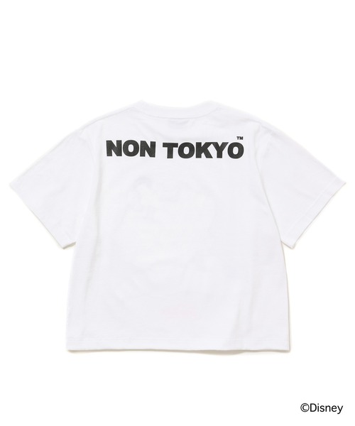 NON TOKYO(ノントーキョー)の「Disney 『Snow White』 NON TOKYO PRINT SHORT T-SHIRT(SNOW WHITE)(Tシャツ/カットソー・レディース・ホワイト/ネイビー・1/2)」の7枚目の写真
