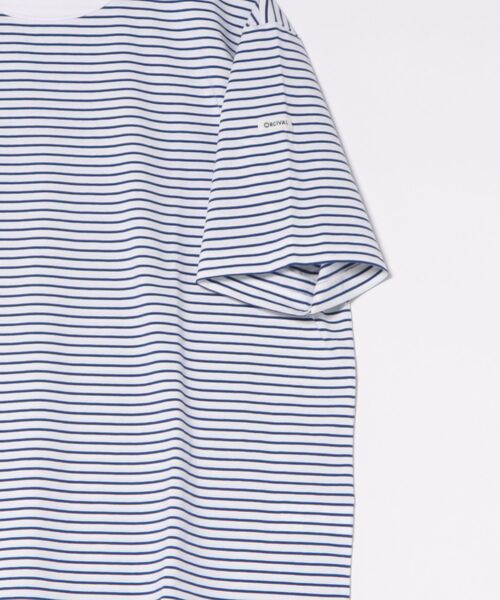 ORCIVAL（オーシバル）の「ORCIVAL | ストレッチ クルーネック クルーネックS/Sプルオーバー（Tシャツ/カットソー・メンズ・ベージュ系その他/ブルー系その他5/ブラック系その他3・4）」の4枚目の写真