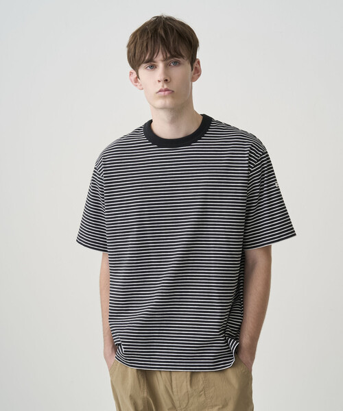 ORCIVAL | コットン ストレッチ クルーネック半袖Tシャツ MEN（Tシャツ