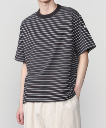 ORCIVAL | コットン ストレッチ クルーネック半袖Tシャツ MEN