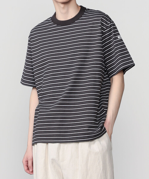 ORCIVAL(オーシバル)の「ORCIVAL | コットン ストレッチ クルーネック半袖Tシャツ MEN(Tシャツ/カットソー・メンズ・ベージュ系その他/ブルー系その他5/ブラック系その他3/ブラック系その他2・4/5)」の3枚目の写真
