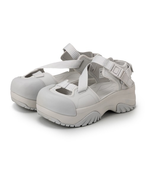 FILA(フィラ)の「PEITO MAX SD / ペイトマックスエスディー / 厚底サンダル(サンダル・レディース・グレー・23.0cm/24.0cm/25.0cm)」の10枚目の写真
