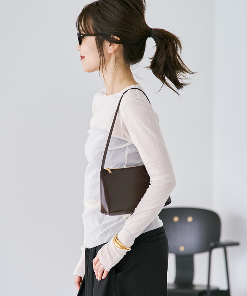 plage(プラージュ)の「《追加》Mesh Sheer ロンT 6(Tシャツ/カットソー・レディース・ベージュ系その他/ホワイト・FREE)」の13枚目の写真