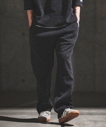 GLIMCLAP（グリムクラップ）の「mp14933- Melange Rib-Bonded Semi-Flare Pants カットソーパンツ(202-057-gls-cg)（その他パンツ）」
