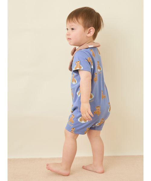 gelato pique（ジェラートピケ）の「【BABY】サマーベアスタイ（スタイ/よだれかけ・キッズ・ブラウン・F）」の11枚目の写真