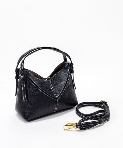 AULENTTI（オウレンティ）の「【AULENTTI/オウレンティ】ショルダーバッグ ハンドバッグ　2WAY　Sサイズ（ショルダーバッグ・レディース・ブラック/ブラウン・FREE）」の19枚目の写真