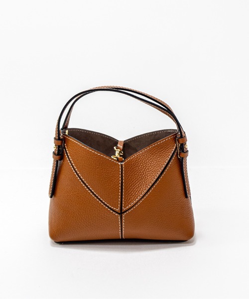 AULENTTI（オウレンティ）の「【AULENTTI/オウレンティ】ショルダーバッグ ハンドバッグ　2WAY　Sサイズ（ショルダーバッグ・レディース・ブラック/ブラウン・FREE）」の12枚目の写真