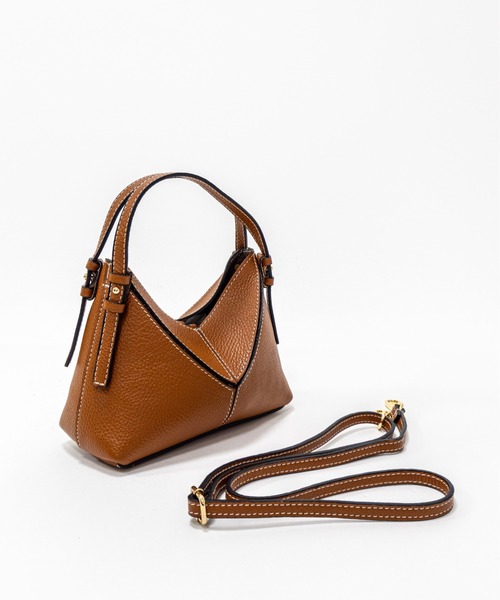 AULENTTI（オウレンティ）の「【AULENTTI/オウレンティ】ショルダーバッグ ハンドバッグ　2WAY　Sサイズ（ショルダーバッグ・レディース・ブラック/ブラウン・FREE）」の11枚目の写真