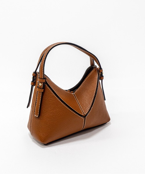AULENTTI（オウレンティ）の「【AULENTTI/オウレンティ】ショルダーバッグ ハンドバッグ　2WAY　Sサイズ（ショルダーバッグ・レディース・ブラック/ブラウン・FREE）」の9枚目の写真