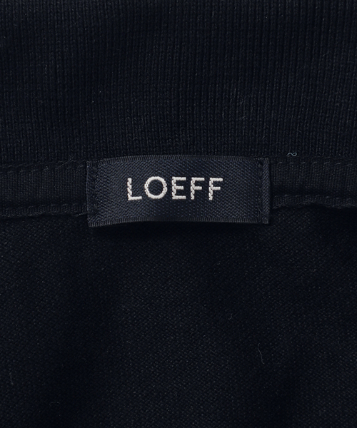 FRAMeWORK（フレームワーク）の「≪追加≫LOEFF/ロエフ 別注ポロシャツ（Tシャツ/カットソー・レディース・ネイビー/ブラック・FREE）」の15枚目の写真