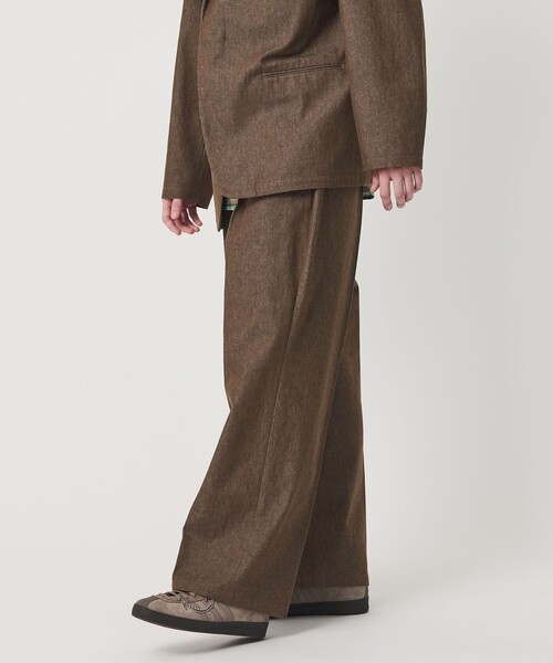 UNITED ARROWS & SONS(ユナイテッドアローズアンドサンズ)の「<UNITED ARROWS & SONS> CLR/DENIM 1P TROUSERS/トラウザーズ(その他パンツ・メンズ・ブラック/ダークブラウン・XL/L/M/S)」の8枚目の写真