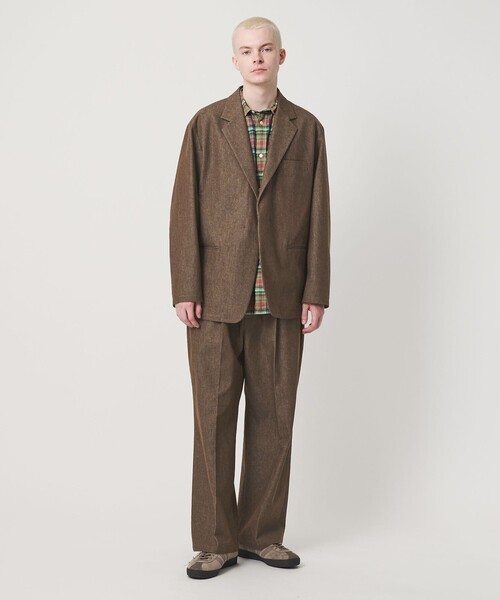 UNITED ARROWS & SONS(ユナイテッドアローズアンドサンズ)の「<UNITED ARROWS & SONS> CLR/DENIM 1P TROUSERS/トラウザーズ(その他パンツ・メンズ・ブラック/ダークブラウン・XL/L/M/S)」の9枚目の写真