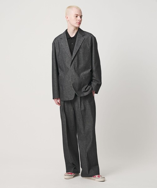 UNITED ARROWS & SONS(ユナイテッドアローズアンドサンズ)の「<UNITED ARROWS & SONS> CLR/DENIM 1P TROUSERS/トラウザーズ(その他パンツ・メンズ・ブラック/ダークブラウン・XL/L/M/S)」の12枚目の写真