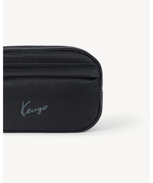 KENZO（ケンゾー）の「'KENZO Signature' ベルト バッグ（メッセンジャーバッグ・メンズ・ブラック系その他・ONE SIZE）」の3枚目の写真