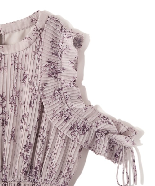 JILL by JILL STUART(ジルバイジルスチュアート)の「プリーツフリルフラワーワンピース(ワンピース・レディース・ホワイト系その他/イエロー系その他/ブルー系その他/ピンク系その他・FREE)」の16枚目の写真