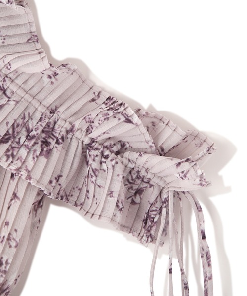 JILL by JILL STUART(ジルバイジルスチュアート)の「プリーツフリルフラワーワンピース(ワンピース・レディース・ホワイト系その他/イエロー系その他/ブルー系その他/ピンク系その他・FREE)」の17枚目の写真
