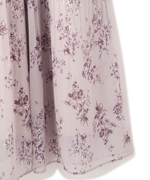 JILL by JILL STUART(ジルバイジルスチュアート)の「プリーツフリルフラワーワンピース(ワンピース・レディース・ホワイト系その他/イエロー系その他/ブルー系その他/ピンク系その他・FREE)」の6枚目の写真