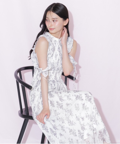 JILL by JILL STUART(ジルバイジルスチュアート)の「プリーツフリルフラワーワンピース(ワンピース・レディース・ホワイト系その他/イエロー系その他/ブルー系その他/ピンク系その他・FREE)」の21枚目の写真