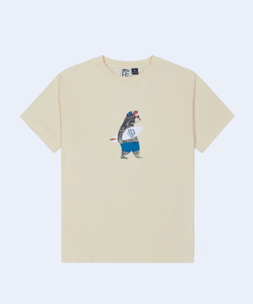 PICTURE ORGANIC CLOTHING(ピクチャーオーガニッククロージング)の「【PICTURE/ピクチャー】POWEE TEE オーガニックコットン100% Tシャツ(Tシャツ/カットソー・メンズ・ブラック/ベージュ系その他・MEDIUM/LARGE)」の2枚目の写真