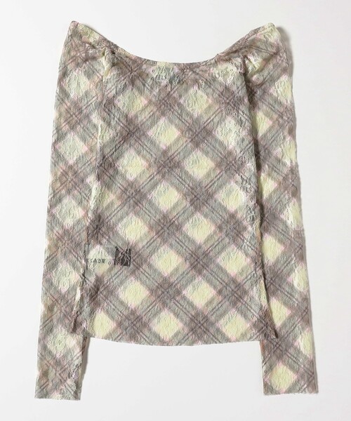 Ray BEAMS(レイビームス)の「taottao / Lace Off Shoulder Top(Tシャツ/カットソー・レディース・グレー・SMALL)」の5枚目の写真
