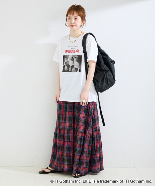 GOOD ROCK SPEED(グッドロックスピード)の「GOOD ROCK SPEED / グッドロックスピード LIFE PICTURE COLLECTION Tshirts A(Tシャツ/カットソー・レディース・ホワイト×ホワイト/ホワイト系その他/ホワイト・FREE)」の13枚目の写真