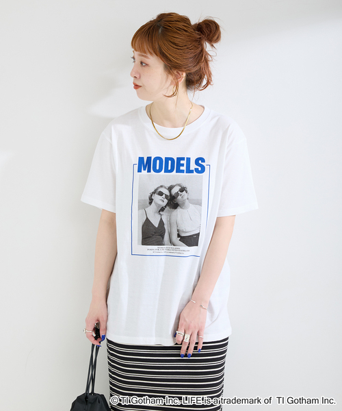 GOOD ROCK SPEED(グッドロックスピード)の「GOOD ROCK SPEED / グッドロックスピード LIFE PICTURE COLLECTION Tshirts A(Tシャツ/カットソー・レディース・ホワイト×ホワイト/ホワイト系その他/ホワイト・FREE)」の19枚目の写真