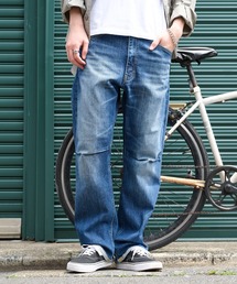 【narifuri】narifuri × Lee ストレッチ101Z サイクルデニムパンツ NFLE-03