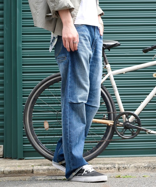 narifuri(ナリフリ)の「【narifuri】narifuri × Lee ストレッチ101Z サイクルデニムパンツ NFLE-03(デニムパンツ・メンズ・インディゴブルー・S/M)」の5枚目の写真