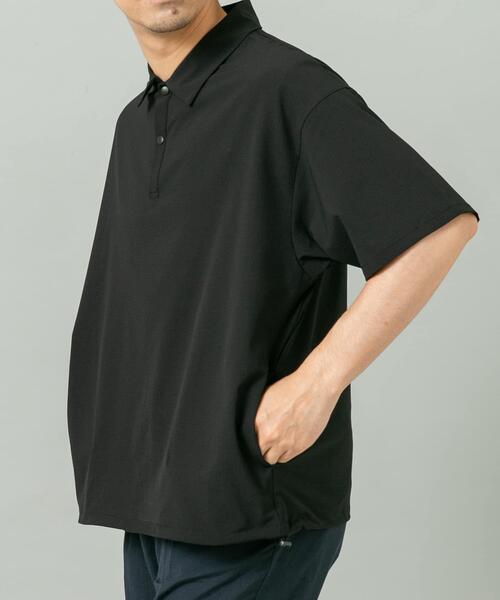 URBAN RESEARCH ROSSO MEN（アーバンリサーチロッソメン）の「『WEB限定』『XLサイズあり』『吸水速乾』Air Stretch ポロシャツ（ポロシャツ・メンズ・ブラウン/ネイビー/チャコールグレー/ブラック・X-LARGE/LARGE/MEDIUM/SMALL）」の8枚目の写真