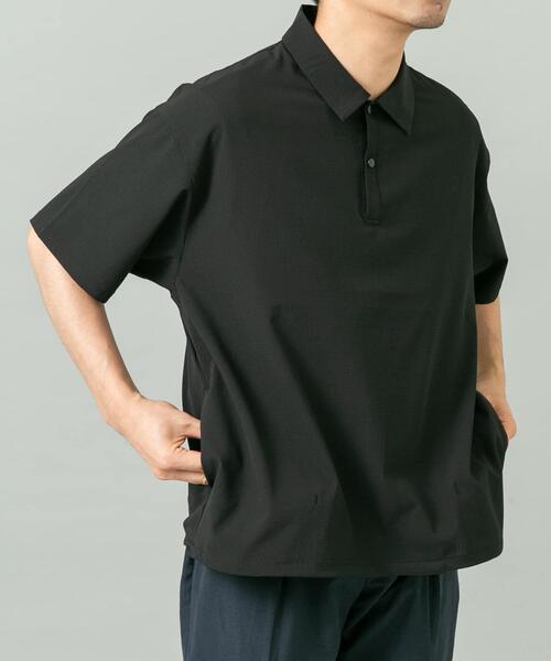 URBAN RESEARCH ROSSO MEN（アーバンリサーチロッソメン）の「『WEB限定』『XLサイズあり』『吸水速乾』Air Stretch ポロシャツ（ポロシャツ・メンズ・ブラウン/ネイビー/チャコールグレー/ブラック・X-LARGE/LARGE/MEDIUM/SMALL）」の9枚目の写真